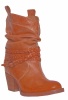 Dingo DI682 for $99.99 Ladies Twisted Sister Collection Fashion Boot with Tan Buffalo Leather Foot and a Round Toe